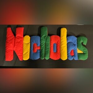 Adorable ‘Nicholas’ quilted wall hanging